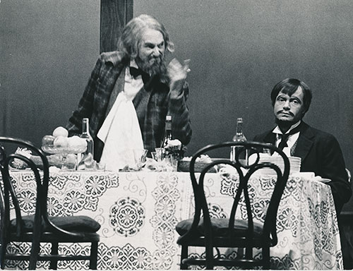Wood Demon by Chekhov. As Leo-Zheltukin. Actors Company New York 1974