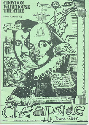 Cheapside theatre programme
