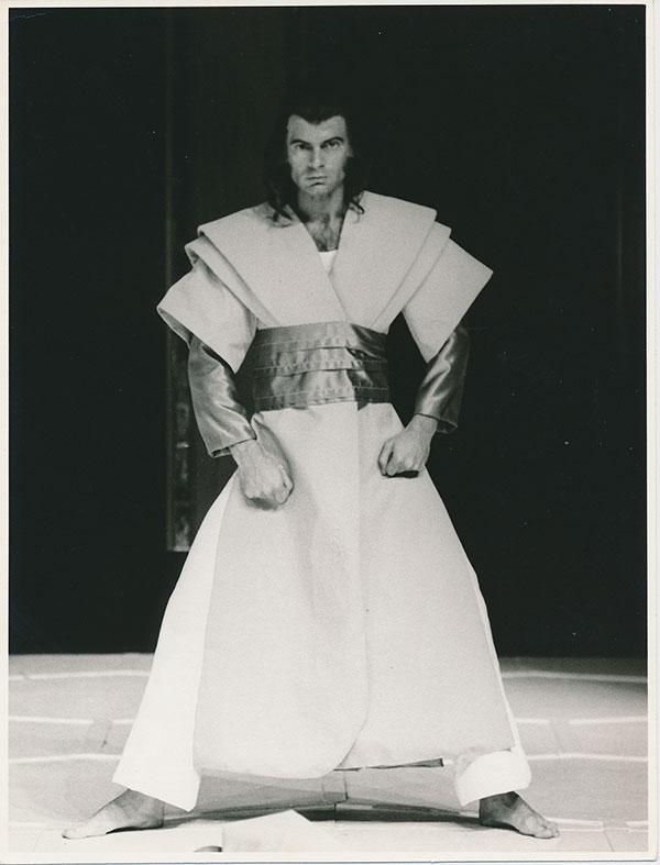 John Moreno as Ariel in The Tempest By William Shakespeare.