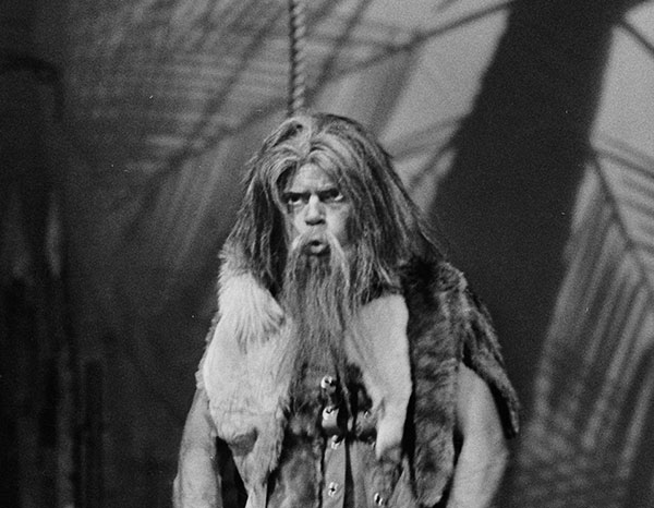 ohn Moreno as Ben Gunn in Treasure Island